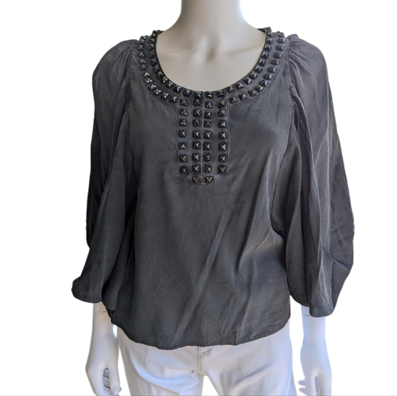 MACKAGE SILK WOMEN'S TOP BLOUSE - Picture 1 of 11